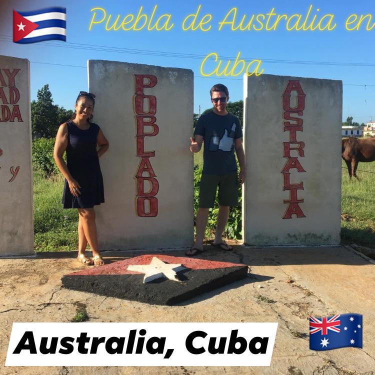 Juanitos travels town of Australia in Cuba