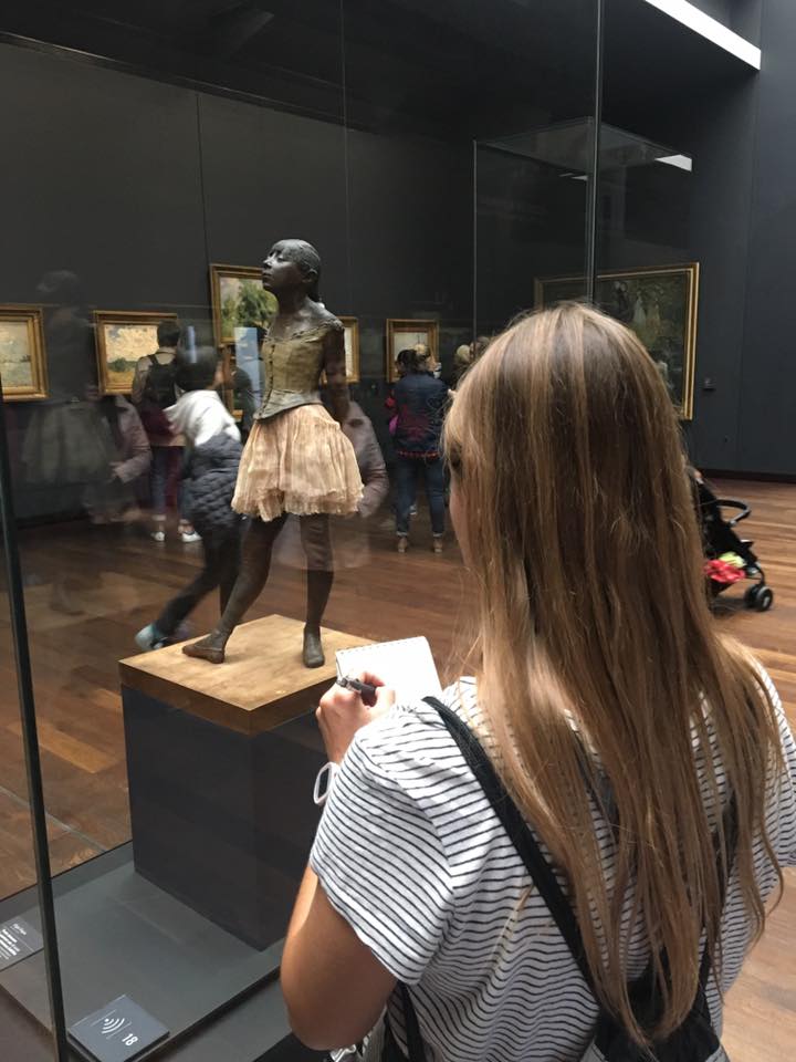 Degas ballerina musée de Orsay paris