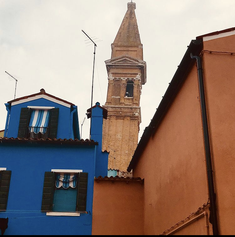 Burano's leaning bell tower Burano Italy