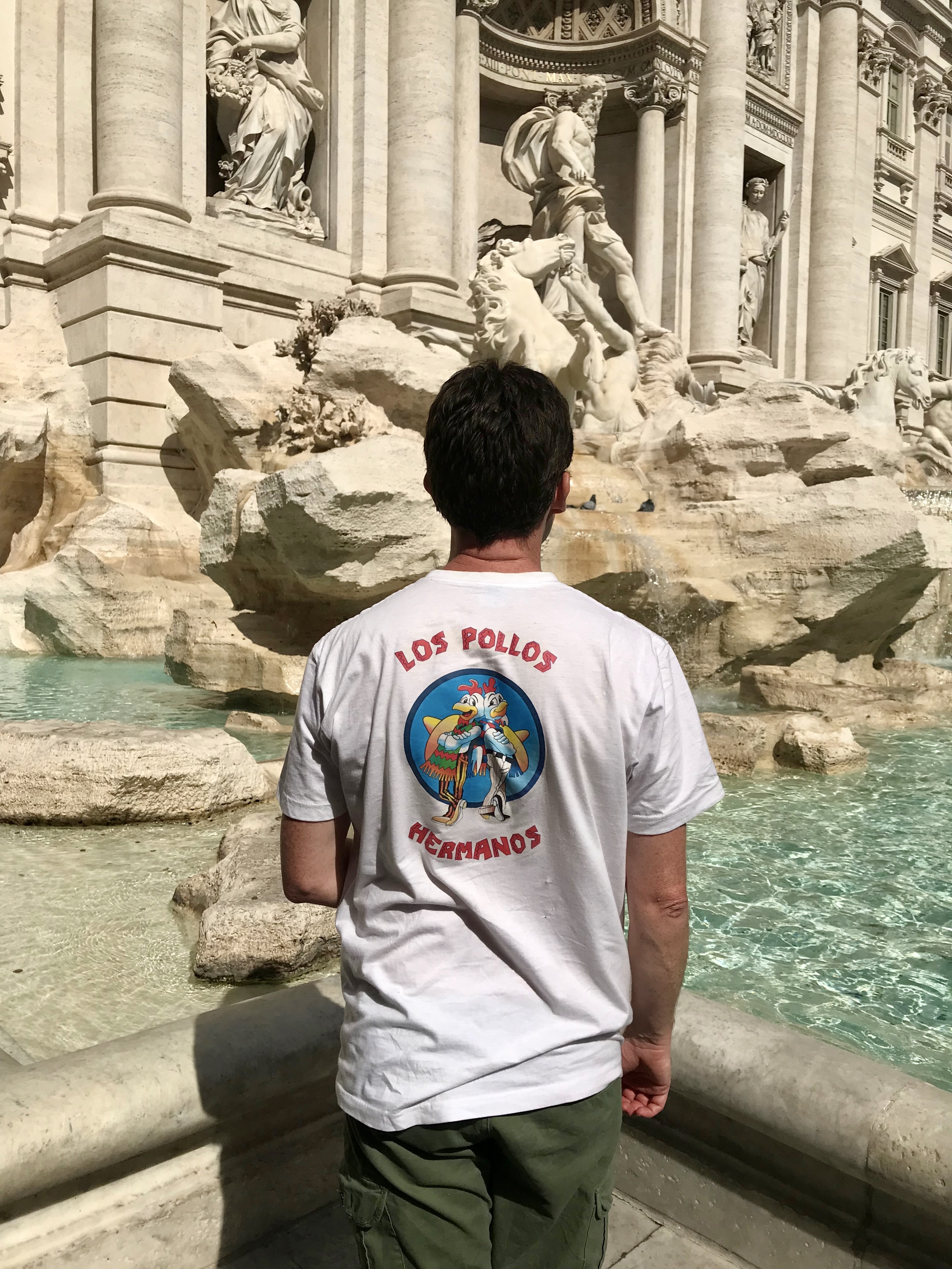 Trevi fountain Rome breaking bad los pollo hermanos
